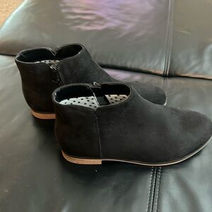 Cute black booties
